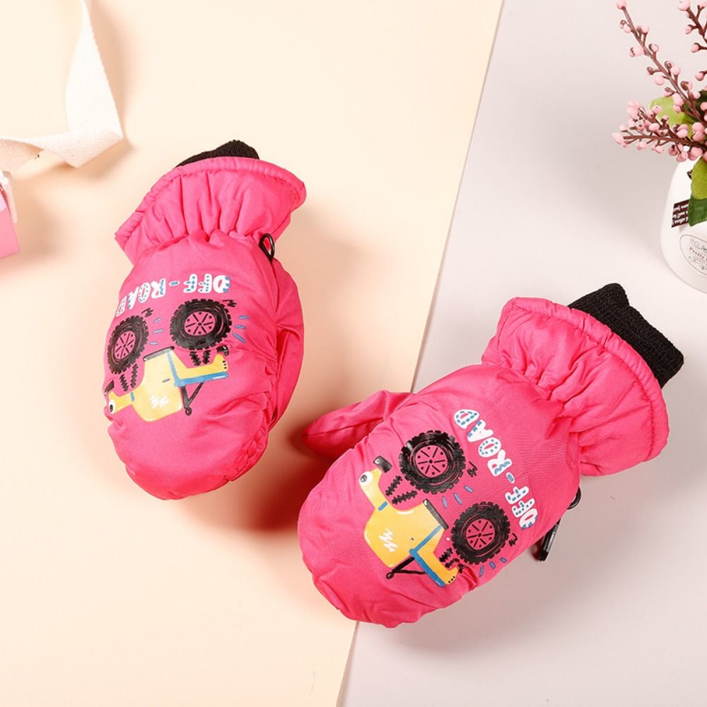 Ski Glove Waterproof - Sarung Tangan Salju Anak Snow Man