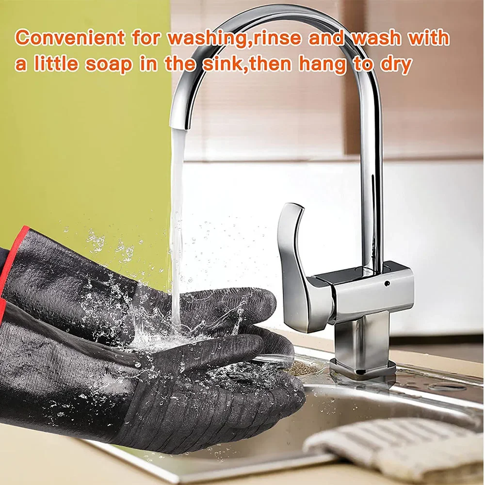 Sarung tangan Oven silikon, sa - Oven Mitt Silicone ulasan dan harga