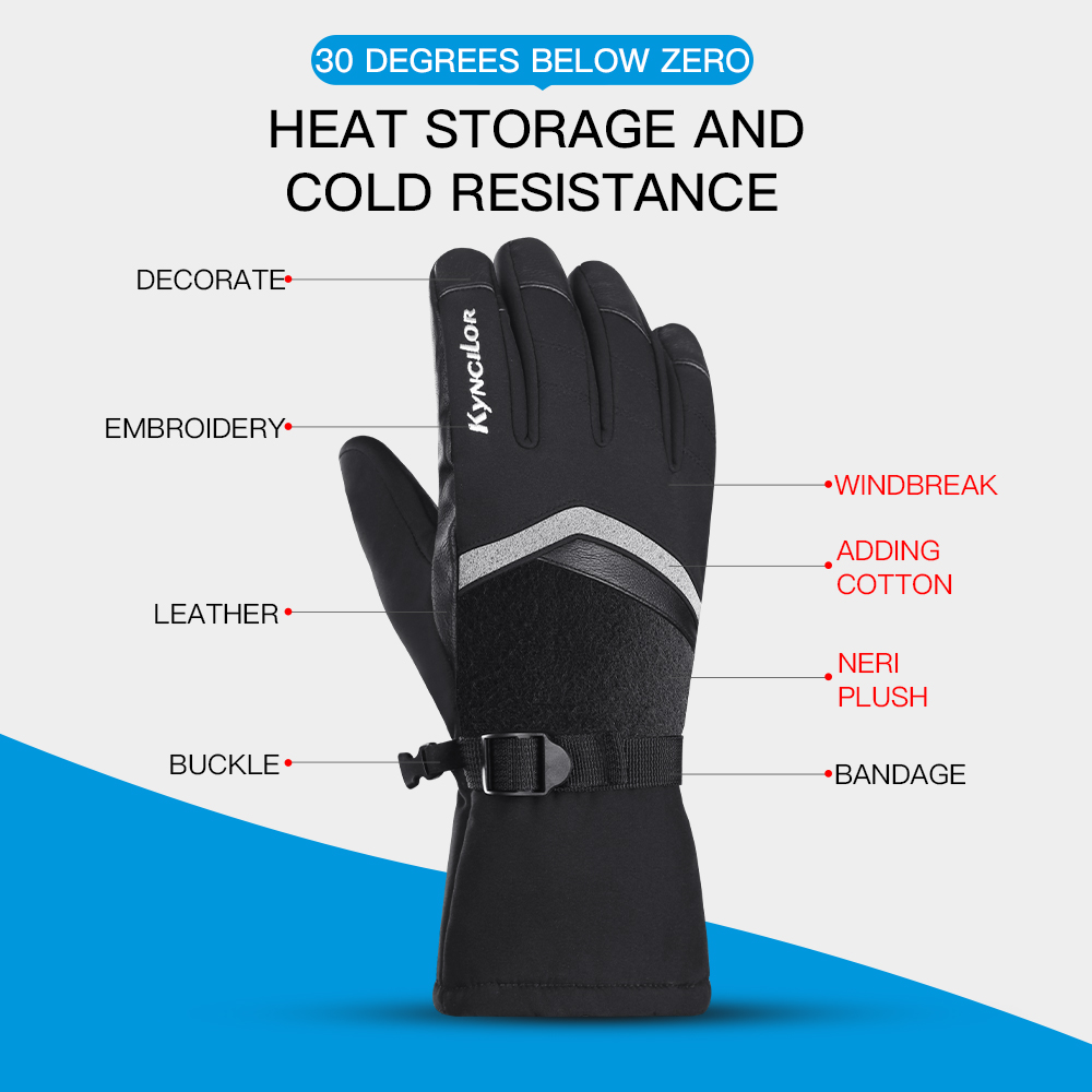 Sarung Tangan Ski Gunung Berse - Ski Glove Waterproof ulasan dan harga